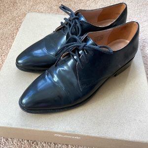 MADEWELL: Oxford  black shoes